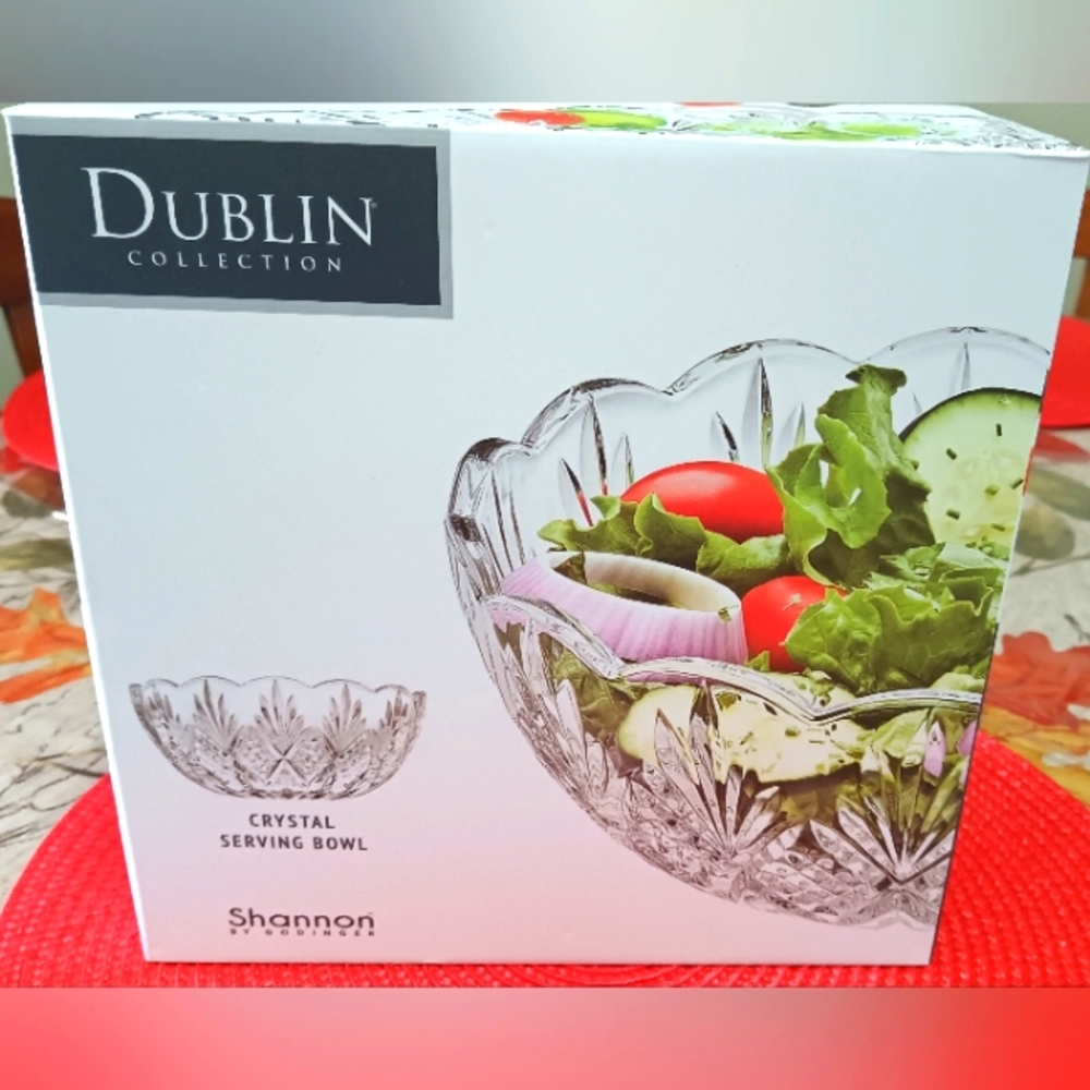 Shannon by Godinger Dublin Serving bowl